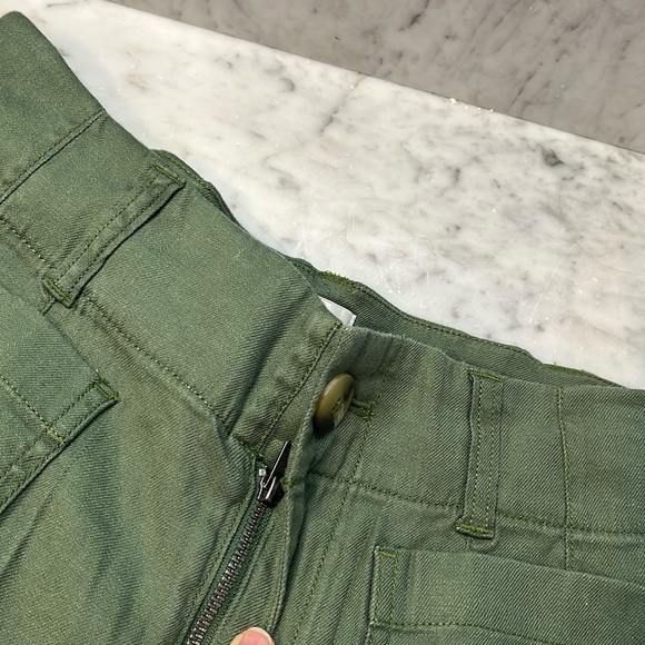 Anthropologie The Colette Cropped Wide Leg Pant: Linen Edition Size 28 NWT - Picture 9 of 15